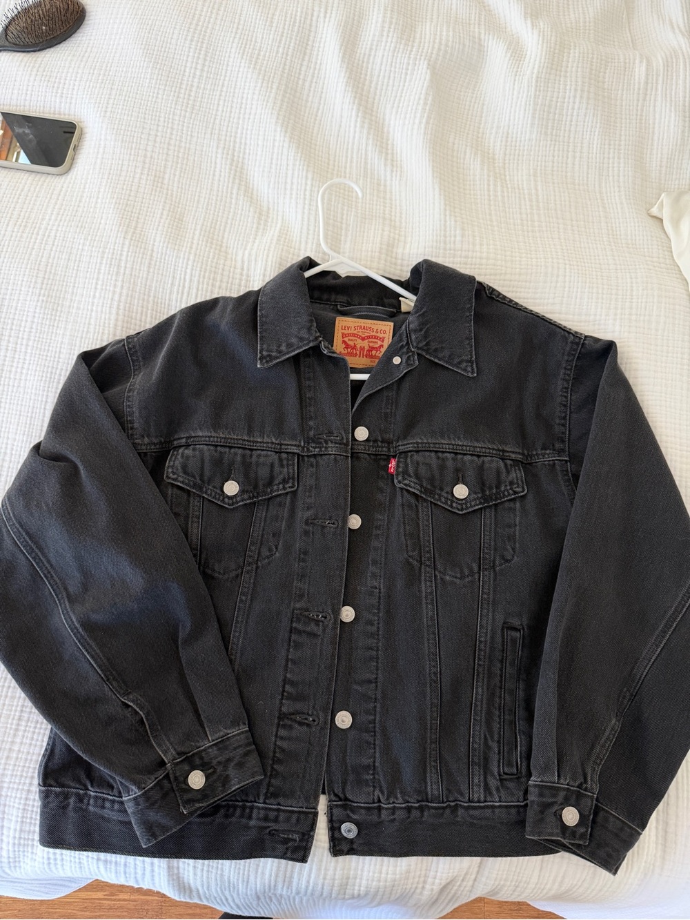 Black Levi Jean Jacket